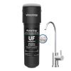 imageWaterdrop 10UAUF     Under Sink Water Filter for Batria Reduction 11000 Gallons Reduces Lead Chlorine Bad Taste ampamp Odor Direct Connect to Kitchen FaucetBlackPremiumwith Faucet