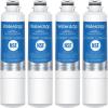 imageWaterdrop DA2900020B Refrigerator Water Filter Replacement for Samsung HAFCINEXP DA2900020AB DA2900020B1 RF263BEAESR RF28HMEDBSR RF263TEAESG RF4287HARS 3 Filters Package May Vary4 Count Pack of 1