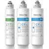 imageWaterdrop G3 Replacement Filter 1Year Combo Pack of 2 WDG3CF Filters and 1 WDG3CB Filter Replacement for WDG3W WDG3P600 and WDG3P800W Reverse Osmosis System