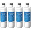 imageWaterdrop LT1000PC ADQ747935 MDJ64844601 Refrigerator Water Filter Reduce chlorine bad taste and odor Replacement for LG LT1000P ADQ74793501 ADQ74793502 Kenmore 469980 Pack of 34