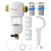 imageWaterdrop Mega Spin Down Sediment Filter Reusable Whole House Water Filter System for City Water Backwash Sediment Water Filter System 100 Micron5 Micron PP Filter 1quot MNPT  34quot FNPT BPA FreeStainless 50200 Micron Filter