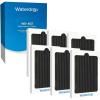 imageWaterdrop Replacement filter for Frigidaire ampamp Electrolux EAFCBF Paultra Refrigerator Air Filter Pure Air Ultra SCPUREAIR2PK 242047801 242061001 242047804 Carbon Activated Filter 3 Pack6 Count Pack of 1