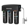 imageWaterdrop TSBALK 8 Layer Slightly Alkaline Under Sink Water Filter System Reduces PFAS PFOAPFOS Fluoride Chlorine Bad Taste ampamp Odor with Dedicated Faucet Under Sink Water Filtration SystemBlackAlkaline Water