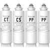 imageWaterdrop Undersink Replacement Water Filter Compo Pack 2PPCTCS