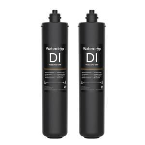 image0 TDS Waterdrop RODI Filter Replacement for WDDI Deionization Water Filter System Aquarium Filter Resin Replacement Cartridge Hydroponics WDDIRF 2PackDI Filter