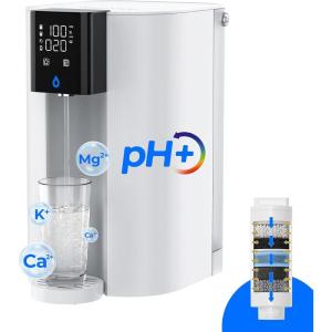 imageAlkaline Mineral Waterdrop CoreRO Reverse Osmosis System NSFANSI 58 ampamp 372 Certified 7Stage Countertop Reverse Osmosis Water Filter No Installation Required Reduce PFAS BPA Free WDC1SLPure White  Alkaline