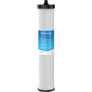 imageSilver ionsWaterdrop WDCFF05 Replacement Filter Countertop Water Filter 5000 Gallons Longer Filter Life Reduces PFOA PFOS Chlorine Sediment 1 Pack
