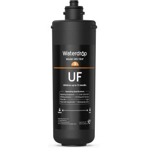 imageWaterdrop 10UF Under Sink Water Filter Replacement for Waterdrop WDTSAUF 3Stage UltraFiltration Under Sink Water Filter System 1 Pack