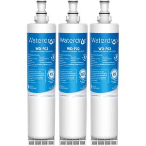 imageWaterdrop 4396508 Refrigerator Water Filter Replacement for Whirlpool 4396508 4396510 4392857 Kenmore 469010 NLC240V Filter 5 EDR5RXD1 3 Filters