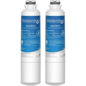 imageWaterdrop DA2900020B Replacement for Samsung Water Filter HAFCINEXP DA2900020B HAFCIN DA2900020B1 RF28HMEDBSR RF263BEAESR RS25J500DSR RF263TEAESG HDX FMS2 DA9708006A1 1 Filter2 Count Pack of 1