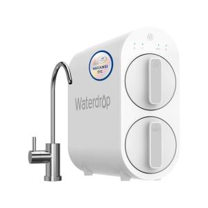 imageWaterdrop G2P600 Reverse Osmosis System 600 GPD Tankless RO Water Filter System Under Sink RO System 7 Stage Filtration 21 Pure to Drain Reduce TDS FCC Listed USA TechWhite G2