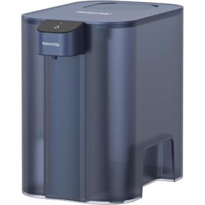 imageWaterdrop Glass Large 22Cup Rechargeable Water Filter Dispenser Reduce 70 Contaminants Instant EcoFriendly Countertop Water Filter System 5Stage Soften Water Pitcher with 1 FilterMidnight Blue