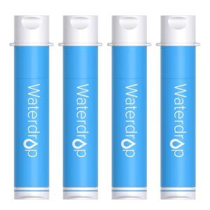 imageWaterdrop Gravity Water Filter Straw Camping Water Filtration System Water Purifier Survival for Travel Backpacking and Emergency Preparedness 15 gal Bag 5 Stage Filtration Pack of 2Water Filter Straw4