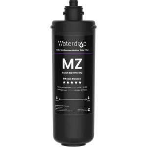 imageWaterdrop RF10MZ Replacement Filter Cartridge For 10UBMZ10UA10UB Under Sink Water Filter 8K Gallons High CapacityRemineralization