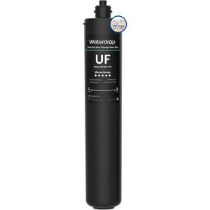 imageWaterdrop RF17WUF 001 Micron Water Filter Reduces Lead Chlorine Bad Taste ampamp Odor 24K Gallons High Capacity Replacement for Waterdrop Under Sink Water Filtration system WhiteBlack