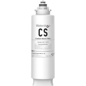 imageWaterdrop TSCS Under Sink Water Filter Replacement for Waterdrop TSC 3Stage Under Sink Water Filtration System 2000 Gallons Hige Capacity 1 Pack