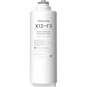 imageWaterdrop WDX12F3 Filter Replacement for WDX12Basic ampamp WDX12Alkaline ampamp WDX12PRO 1200 GPD Reverse Osmosis System 24month Lifetime Reduce PFAS