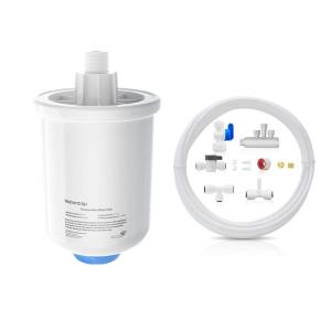 imageWaterdrop WDXT Small Water Pressure Tank RO Pressure Tank for All WDXseries Reverse Osmosis System to Connect the Refrigerator Mini RO Water Tank Fits quot Water Tubing WDX8X12X16 BPA Free