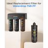 imageWaterdrop 10CTPF Filter Replacement Replacement for Waterdrop TSBPF Under Sink Water Filter Under Sink Water Filtration System 1 Pack