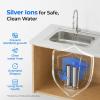 imageWaterdrop WDDSP1 Filter Replacement for Waterdrop DST Stainless Steel Under Sink Water Filter System Replacement Water Filters Reduce Chlorine Bad Taste ampamp Odor 8 Months Long Life 1 Pack