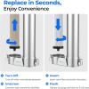 imageWaterdrop WDDSP1 Filter Replacement for Waterdrop DST Stainless Steel Under Sink Water Filter System Replacement Water Filters Reduce Chlorine Bad Taste ampamp Odor 8 Months Long Life 1 Pack