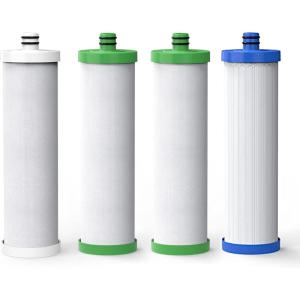imageWaterdrop Under Sink Water Filter Replacement for TSTUF 2 PP  1 Ultra Filtration  1 Carbon Water Filter