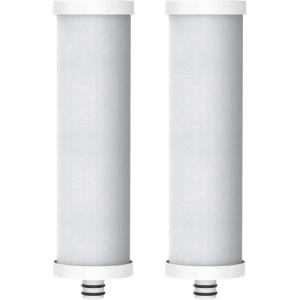 imageWaterdrop WDCFF01 Replacement Filter NSFANSI 42amp372 Certified Countertop Water Filter Longer Filter Life 5stage Water Filter Reduces Heavy Metals Bad Taste and Up to 99 of Chlorine 2 Pack2