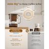 imageWaterdrop Cold Brew Coffee Maker with 1 Magnesium Water Filter for WellBalanced Acidity Unlocks Aroma BPAFree Cold Brew Pitcher Stainless Steel Filter for Iced Coffee Tea Lemonade BlackBrown