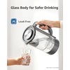 image:imageMaxblue GPWD Glass Water Pitcher Compatible with Waterdrop M6H Countertop Reverse Osmosis System Grey