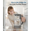 image:imageMaxblue GPWD Glass Water Pitcher Compatible with Waterdrop M6H Countertop Reverse Osmosis System Grey