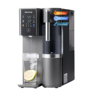 image:imageWaterdrop A2G Mineral Countertop Reverse Osmosis System Water Filter Hot and Cold RO System 6 Temperature Settings 31 Pure to Drain 6Stage Portable Pure Water Tank