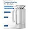 image:imageMaxblue GPWDW Glass Water Pitcher Compatible with Waterdrop M6SL amp C2SL Countertop Reverse Osmosis System White