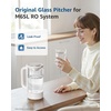 image:imageMaxblue GPWDW Glass Water Pitcher Compatible with Waterdrop M6SL amp C2SL Countertop Reverse Osmosis System White