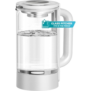 image:imageMaxblue GPWDW Glass Water Pitcher Compatible with Waterdrop M6SL amp C2SL Countertop Reverse Osmosis System White