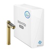 image:imageWaterdrop X12WAJ Alkaline Mineral Reverse Osmosis Water Filter 1200 GPD  NSFANSI 42 amp 58 amp 372 Certified 11Stage Filtration Tankless RO 31 Pure to Drain Smart Stainless Steel Faucet BPAFree