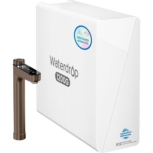 image:imageWaterdrop X12WAQ Alkaline Mineral Reverse Osmosis System Bronze Smart Faucet
