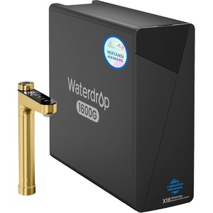 image:imageWaterdrop X16BAJ Alkaline Mineral Reverse Osmosis System Gold Smart Faucet