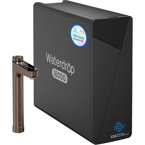 image:imageWaterdrop X16BAQ Alkaline Mineral Reverse Osmosis System Bronze Smart Faucet