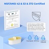 image:imageOriginal Waterdrop PF01AP Upgrade NSF 53 amp 42 amp 372 Certified Replacement Filters for Waterdrop Pitcher and Dispenser Reduces Lead PFAS PFOAPFOS Chlorine Cadmium Copper Mercury 3 Pack3