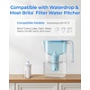 image:imageWaterdrop 06AL Alkaline Water Filter Replacement for Brita Water Pitchers and Dispensers amp Waterdrop WDPT11 NSF Certified SmoothTasting pH Balance Long Lasting Up to 6 Months 3 PackAlkaline 3 Count