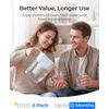 image:imageWaterdrop 06AL Alkaline Water Filter Replacement for Brita Water Pitchers and Dispensers amp Waterdrop WDPT11 NSF Certified SmoothTasting pH Balance Long Lasting Up to 6 Months 3 PackStandard 6 Count