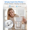image:imageWaterdrop 06AL Alkaline Water Filter Replacement for Brita Water Pitchers and Dispensers amp Waterdrop WDPT11 NSF Certified SmoothTasting pH Balance Long Lasting Up to 6 Months 3 PackStandard 3 Count