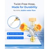 image:imageWaterdrop Hard Water Filter for Hose Car Wash Reduces Hard Water Spots  Softens Water Designed for Car Washing Window amp Yard Cleaning with Flexible Hose Protector 2 PackFilter 4 Pack with 2 Hose Protector
