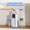 image:imageWaterdrop C1SL Mineral Reverse Osmosis System Countertop RoomTemp Water  7Stage Filtration Mineralized 31 Pure to Drain Countertop Reverse Osmosis Water Filter No Installation RequiredMineralized RO System