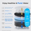 image:imageWaterdrop C1SL Mineral Reverse Osmosis System Countertop RoomTemp Water  7Stage Filtration Mineralized 31 Pure to Drain Countertop Reverse Osmosis Water Filter No Installation RequiredMineralized RO System