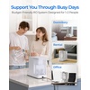 image:imageWaterdrop C2S Countertop RO Filtration System 40oz Autofill Glass PitcherAlkaline RO System