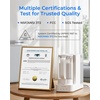 image:imageWaterdrop C2S Countertop RO Filtration System 40oz Autofill Glass PitcherAlkaline RO System