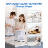 image:imageWaterdrop C2S Countertop RO Filtration System 40oz Autofill Glass PitcherStandard RO System