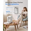 image:imageWaterdrop C2S Countertop RO Filtration System 40oz Autofill Glass PitcherStandard RO System
